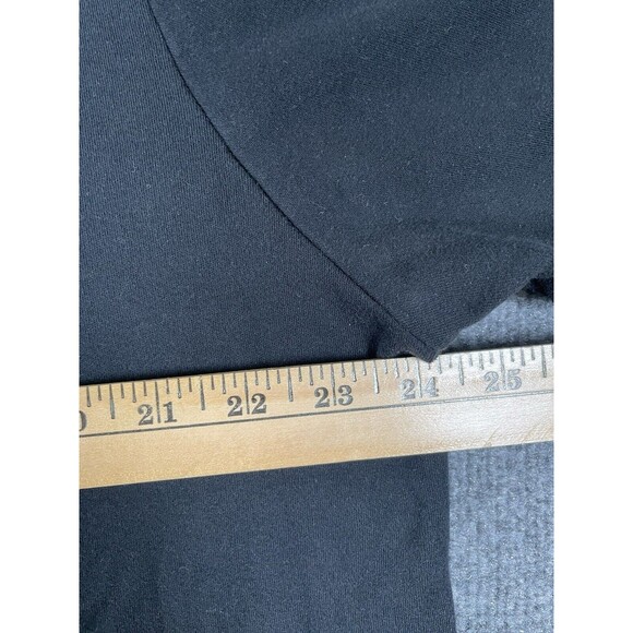 Polo Ralph Lauren Shirt Men XL Black Custom Slim Fit Red Pony Logo 1/4 Button - Picture 7 of 7